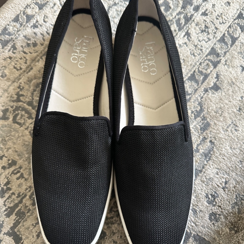 Franco Sarto Women's Size 8.5 Black Tech Mesh Boston 3 Shoe
